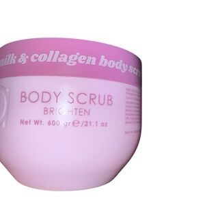 Ciroa Goats Milk & Collagen Body Scrub Brightener 21.1 Oz Brand new Sealed Jar